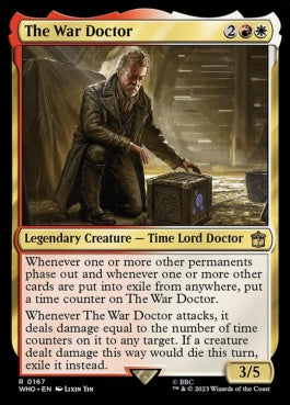 naokuroshop MTG [WHO][0167][多][R][EN][ウォードクター/The War Doctor]（foil） NM