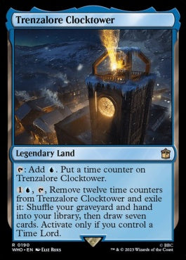 naokuroshop MTG [WHO][0190][土地][R][EN][トレンザロアの時計塔/Trenzalore Clocktower] NM