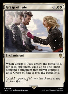 naokuroshop MTG [WHO][0208][白][R][EN][命運の掌握/Grasp of Fate] NM