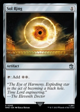 naokuroshop MTG [WHO][0245][茶][U][EN][太陽の指輪/Sol Ring]（foil） NM