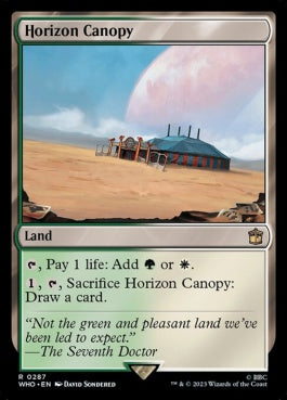 naokuroshop MTG [WHO][0287][土地][R][EN][地平線の梢/Horizon Canopy] NM