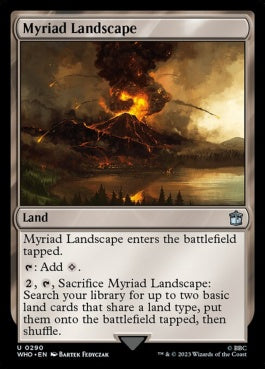 naokuroshop MTG [WHO][0290][土地][U][EN][無限地帯/Myriad Landscape]（foil） NM