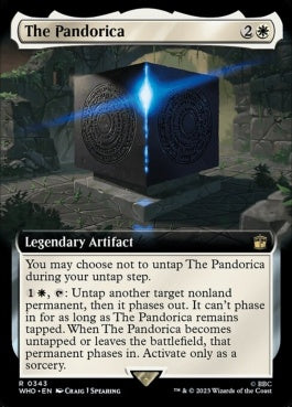 naokuroshop MTG [WHO][0343][白][R][EN][パンドリカ/The Pandorica]（foil） NM