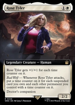 naokuroshop MTG [WHO][0346][白][R][EN][ローズ・タイラー/Rose Tyler]（foil） NM