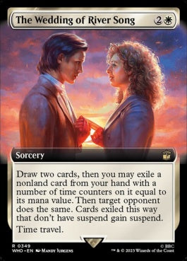 naokuroshop MTG [WHO][0349][白][R][EN][リヴァー・ソングの結婚式/The Wedding of River Song]（foil） NM