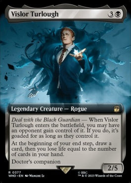 naokuroshop MTG [WHO][0377][黒][R][EN][ヴィスラー・ターロー/Vislor Turlough]（foil） NM