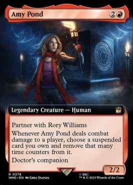 naokuroshop MTG [WHO][0378][赤][R][EN][エイミー・ポンド/Amy Pond]（foil） NM