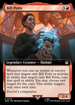 naokuroshop MTG [WHO][0379][赤][R][EN][ビル・ポッツ/Bill Potts]（foil） NM