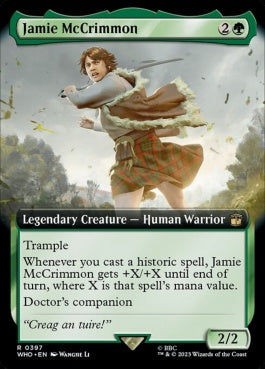 naokuroshop MTG [WHO][0397][緑][R][EN][ジェイミー・マククリンモン/Jamie McCrimmon] NM