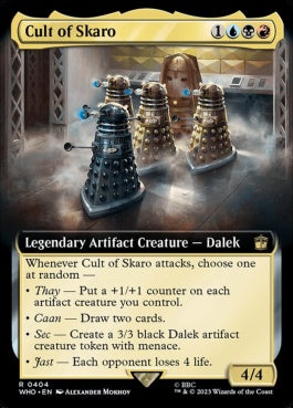 naokuroshop MTG [WHO][0404][多][R][EN][スカロの集団/Cult of Skaro]（foil） NM