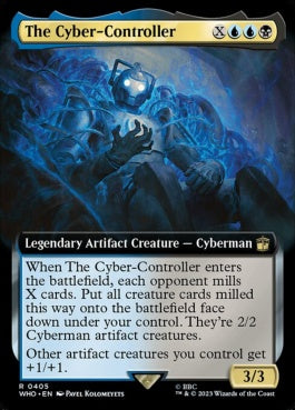 naokuroshop MTG [WHO][0405][多][R][EN][サイバーコントローラー/The Cyber-Controller]（foil） NM