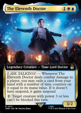 naokuroshop MTG [WHO][0411][多][R][EN][11代目ドクター/The Eleventh Doctor]（foil） NM