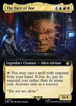 naokuroshop MTG [WHO][0412][多][R][EN][フェイス・オブ・ボー/The Face of Boe]（foil） NM