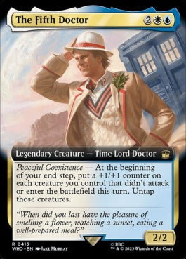 naokuroshop MTG [WHO][0413][多][R][EN][５代目ドクター/The Fifth Doctor]（foil） NM