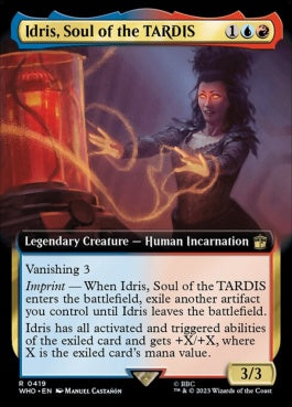 naokuroshop MTG [WHO][0419][多][R][EN][ターディスの魂、イドリス/Idris, Soul of the TARDIS]（foil） NM