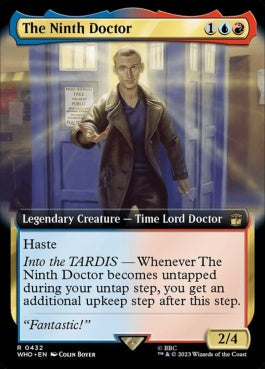 naokuroshop MTG [WHO][0432][多][R][EN][９代目ドクター/The Ninth Doctor]（foil） NM