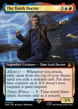 naokuroshop MTG [WHO][0446][多][M][EN][10代目ドクター/The Tenth Doctor]（foil） NM