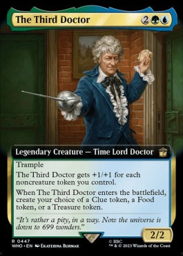 naokuroshop MTG [WHO][0447][多][R][EN][３代目ドクター/The Third Doctor]（foil） NM