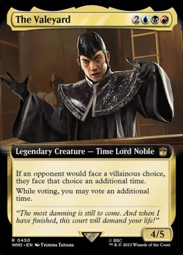 naokuroshop MTG [WHO][0450][多][R][EN][ヴァリヤード/The Valeyard] NM