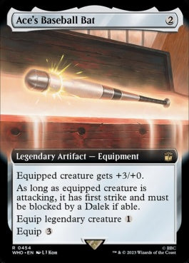 naokuroshop MTG [WHO][0454][茶][R][EN][エースの野球バット/Ace's Baseball Bat]（foil） NM