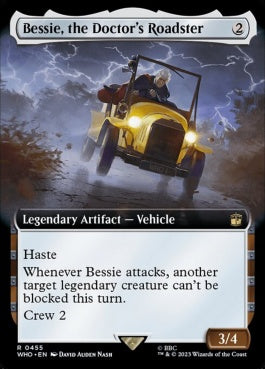 naokuroshop MTG [WHO][0455][茶][R][EN][ドクターのロードスター、ベッシー/Bessie, the Doctor's Roadster]（foil） NM