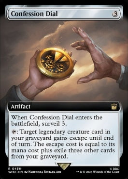 naokuroshop MTG [WHO][0456][茶][R][EN][コンフェッション・ダイアル/Confession Dial]（foil） NM