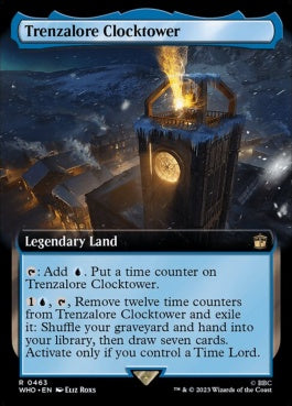 naokuroshop MTG [WHO][0463][土地][R][EN][トレンザロアの時計塔/Trenzalore Clocktower]（foil） NM