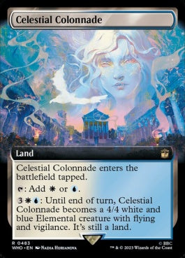 naokuroshop MTG [WHO][0483][土地][R][EN][天界の列柱/Celestial Colonnade] NM