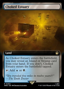 naokuroshop MTG [WHO][0484][土地][R][EN][詰まった河口/Choked Estuary]（foil） NM