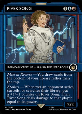 naokuroshop MTG [WHO][0547][多][R][EN][リヴァー・ソング/River Song] NM