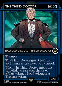 naokuroshop MTG [WHO][0554][多][R][EN][３代目ドクター/The Third Doctor]（foil） NM