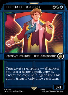 naokuroshop MTG [WHO][0557][多][R][EN][６代目ドクター/The Sixth Doctor]（foil） NM