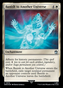 naokuroshop MTG [WHO][0618][白][U][EN][別世界への追放/Banish to Another Universe] NM