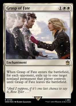 naokuroshop MTG [WHO][0799][白][R][EN][命運の掌握/Grasp of Fate] NM