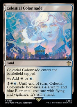 naokuroshop MTG [WHO][0851][土地][R][EN][天界の列柱/Celestial Colonnade] NM