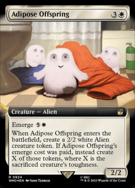 naokuroshop MTG [WHO][0924][白][R][EN][アディポーズの子/Adipose Offspring] NM