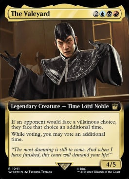 naokuroshop MTG [WHO][1041][多][R][EN][ヴァリヤード/The Valeyard] NM