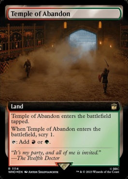 naokuroshop MTG [WHO][1114][土地][R][EN][奔放の神殿/Temple of Abandon] NM