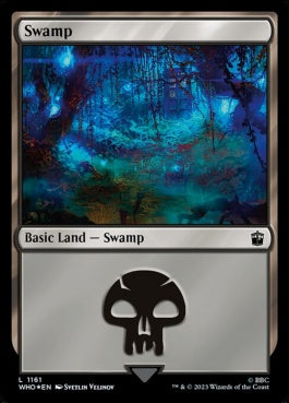 naokuroshop MTG [WHO][1161][土地][C][EN][沼/Swamp] NM