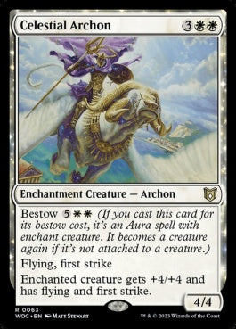 naokuroshop MTG [WOC][063][白][R][EN][天界の執政官/Celestial Archon] NM