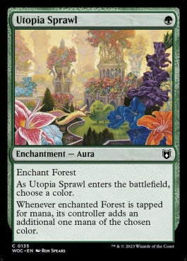 naokuroshop MTG [WOC][135][緑][C][EN][楽園の拡散/Utopia Sprawl] NM