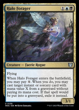 naokuroshop MTG [WOC][139][多][U][EN][光素を漁る者/Halo Forager] NM