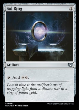 naokuroshop MTG [WOC][149][茶][U][EN][太陽の指輪/Sol Ring] NM