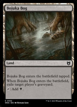 naokuroshop MTG [WOC][152][土地][C][EN][ボジューカの沼/Bojuka Bog] NM