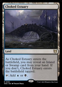 naokuroshop MTG [WOC][155][土地][R][EN][詰まった河口/Choked Estuary] NM