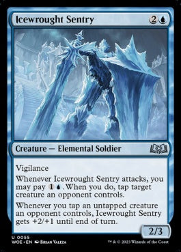 naokuroshop MTG [WOE][055][青][U][EN][氷造の歩哨/Icewrought Sentry]（foil） NM