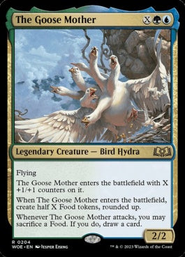 naokuroshop MTG [WOE][204][多][R][EN][ガチョウの母/The Goose Mother]（foil） NM