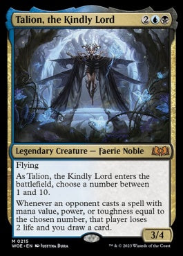 naokuroshop MTG [WOE][215][多][M][EN][慈愛の王、タリオン/Talion, the Kindly Lord] NM