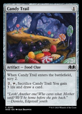 naokuroshop MTG [WOE][243][茶][C][EN][キャンディーの道標/Candy Trail]（foil） NM