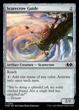 naokuroshop MTG [WOE][250][茶][C][EN][案山子の導き手/Scarecrow Guide]（foil） NM